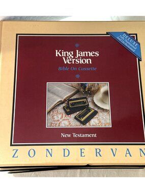 King James Version Bible on Cassette 48 Set Deluxe Zondervan New Old Testament